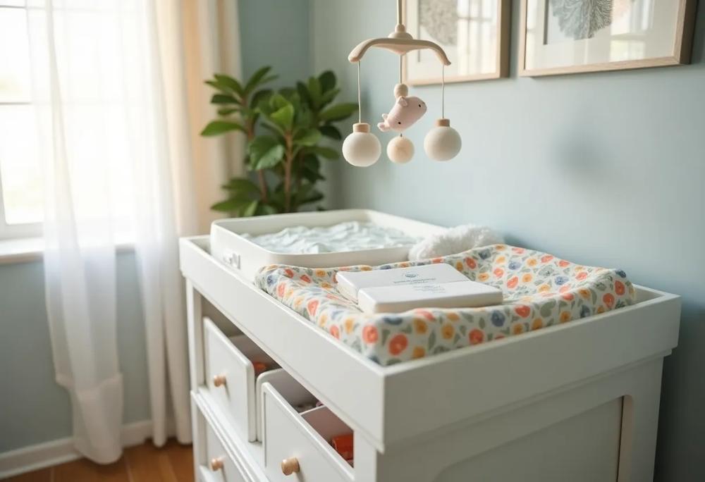 baby changing table