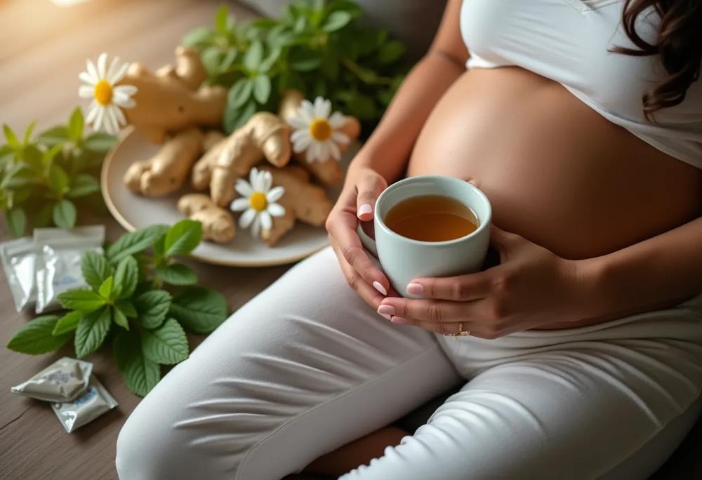 pregnancy herbal tea